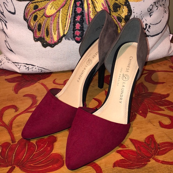 Chinese Laundry Shoes - Chinese Laundry Heels - Two Tone - Size 7